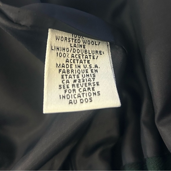 Talbots Skirt Women's 14W Tartan Plaid 100% Wool Long Tribal Native Wrap Skirt - Picture 5 of 7